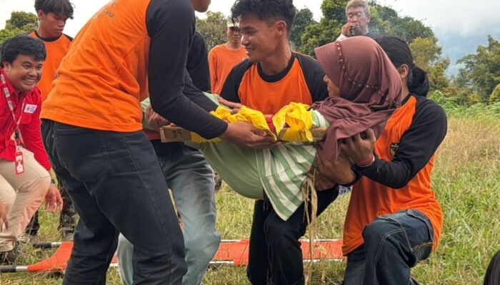 Masmindo Uji Kesiapsiagaan Warga Lewat Simulasi Bencana di Latimojong