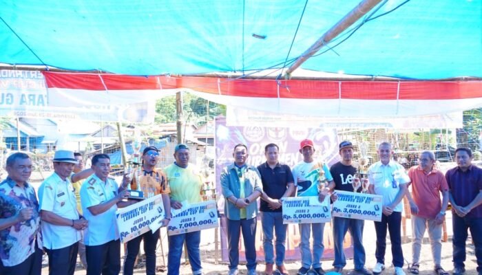 Tutup Larandu Cup 2026, Bupati Luwu Janjikan Lapangan Voli Permanen