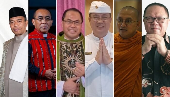 HUT ke-81 RI: Enam Pemimpin Agama Bersatu Pimpin Doa Kebangsaan di Monas