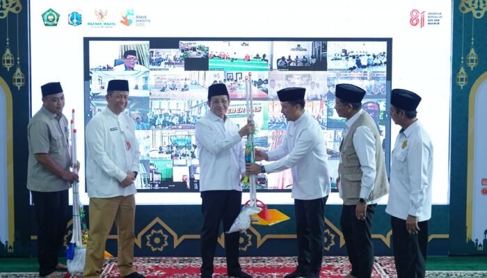 Kemenag Luncurkan Geber Mas, Libatkan Lebih dari 50 Ribu Masjid dan Musala