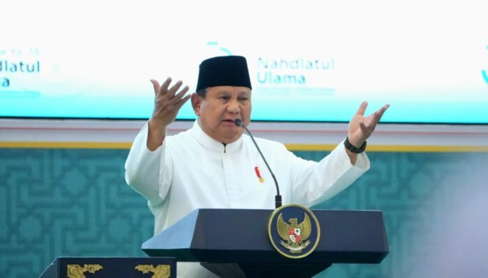 Di Hadapan Kader NU, Prabowo Serukan Kerja Sama untuk Entaskan Kemiskinan