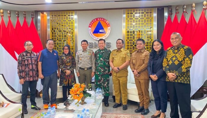 Bupati Luwu Temui Kepala BNPB RI, Usulkan Hibah Rehabilitasi Pascabencana