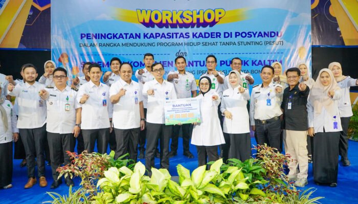 Menuju Zero Stunting, Pupuk Kaltim Gelontorkan Rp858,7 Juta di Bontang
