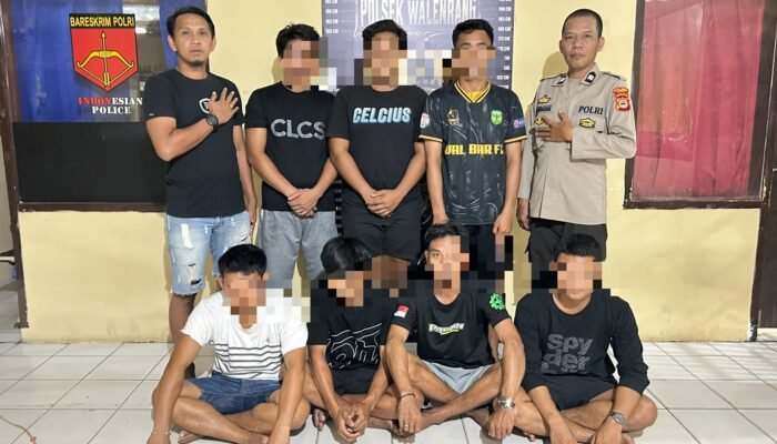 7 Terduga Pelaku Pengeroyokan di Walenrang Luwu Diamankan Polisi