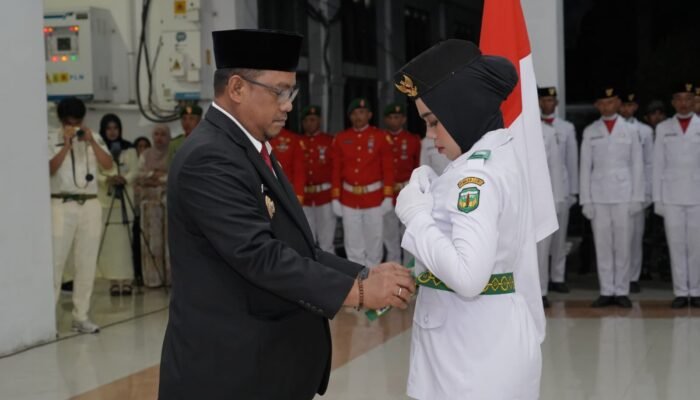 Bupati Luwu Kukuhkan 73 Anggota Paskibraka Tahun 2026