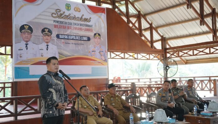 Wabup Luwu Ajak Warga Walenrang-Lamasi Jaga Kerukunan dan Keamanan