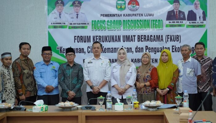 Pemkab Luwu dan FKUB Perkuat Kerukunan Umat Beragama Lewat FGD
