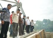 Rp12 Miliar Digelontorkan, Jembatan Salujambu-LawEwe Capai 93 Persen