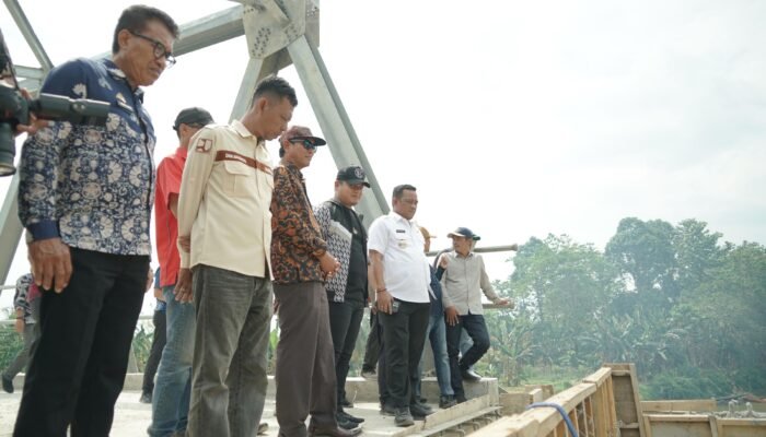 Rp12 Miliar Digelontorkan, Jembatan Salujambu-LawEwe Capai 93 Persen