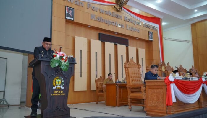 Tujuh Fraksi DPRD Luwu Setujui Ranperda Perubahan APBD 2026 Dibahas