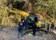Polisi Gerebek Lokasi Dugaan PETI di Bua Luwu, 2 Orang Diamankan