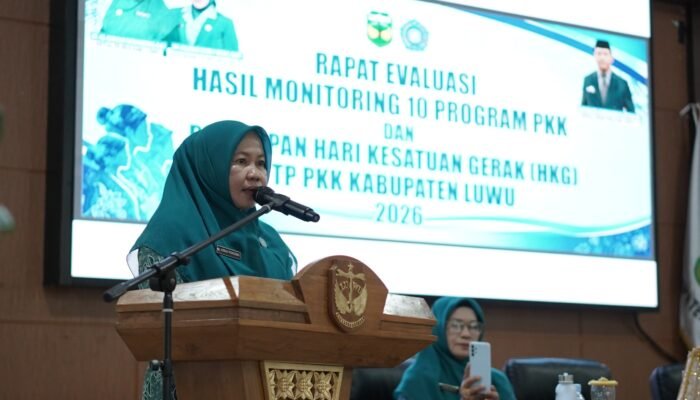 Jelang HKG ke-54, TP PKK Luwu Evaluasi 10 Program Pokok PKK