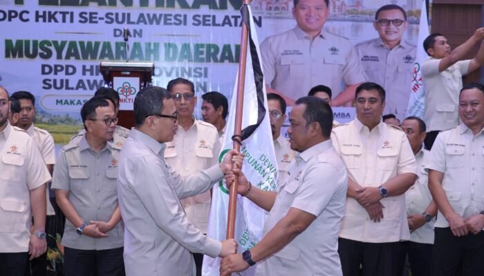 Patahudding Dilantik Jadi Ketua DPC HKTI Luwu, Dorong Penguatan Sektor Pertanian