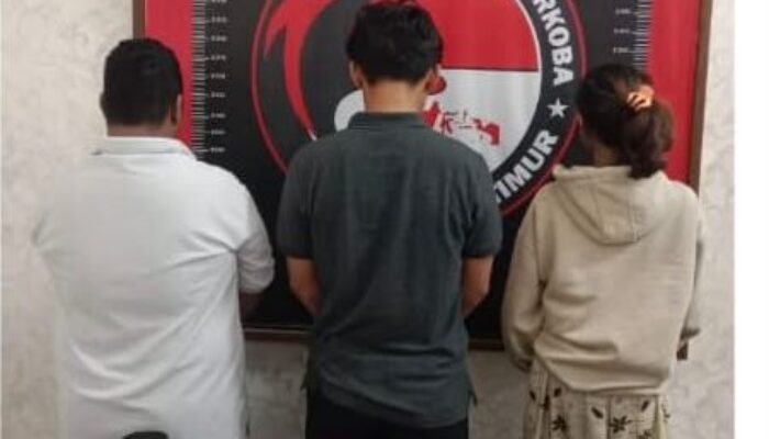 Polisi Gagalkan Peredaran Sabu di Kutim, 3 Orang Ditangkap