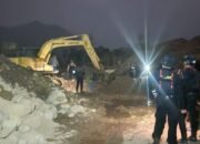 Aparat Gabungan Tindak Tambang Emas Ilegal di Bajo Barat Luwu