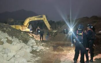 Aparat Gabungan Tindak Tambang Emas Ilegal di Bajo Barat Luwu