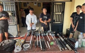 10 Papporo dan Ratusan Peluru Disita, 2 Pemuda Diamankan Polisi