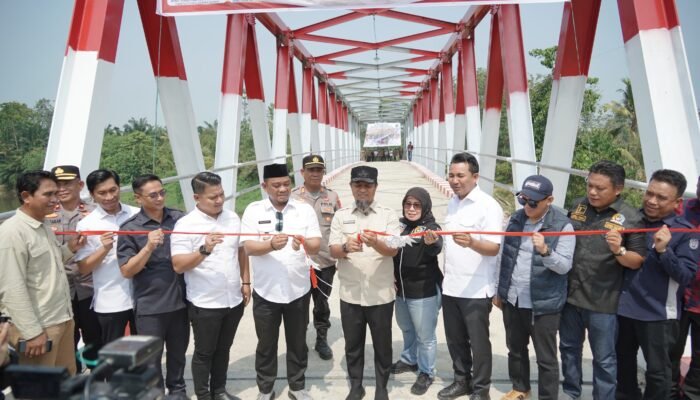 Jembatan Salu Jambu Telan Anggaran Rp12,9 Miliar, Bupati Luwu: Akses Ekonomi dan Kesehatan Makin Mudah
